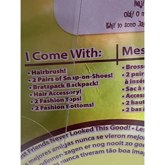 Bratz 20 Yearz Special Anniversary Limited Edition Original Fashion Doll JADE - Picture 13 of 16